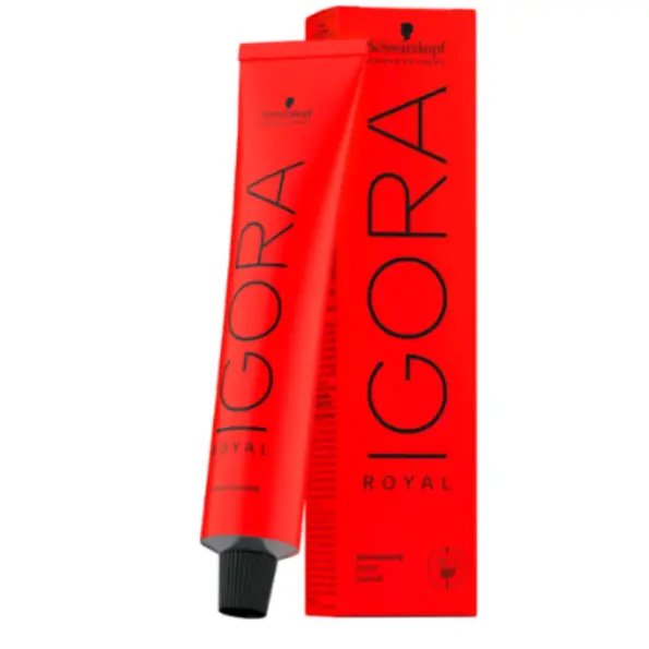 Schwarzkopf Professional Crema Colorante Igora Royal 60ml 9 1/2-1 Rubio Extra Claro Ceniza